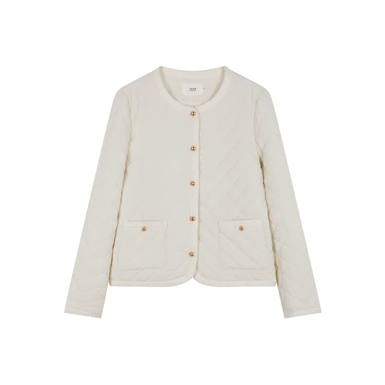Mo Han Yi Mei Puffer Jacket Women's Ecru-0