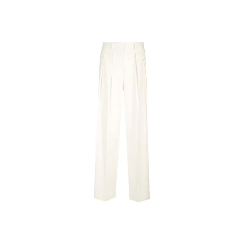 THEORY High waist Pleated Tailored Trousers-0
