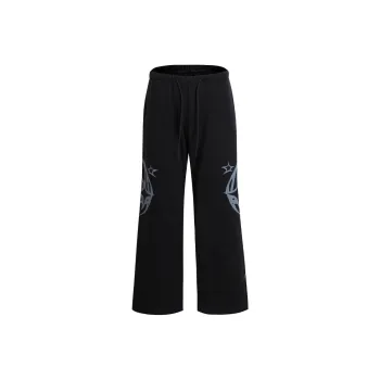 DND4DES Casual Pants Unisex Black