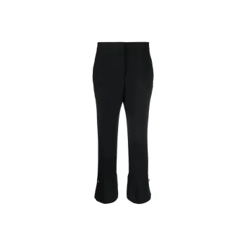 MSGM Pressed crease High waisted Trousers