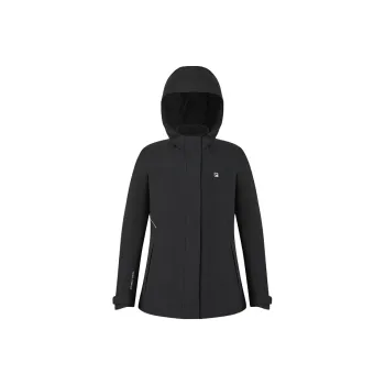 FILA A.P. Waterproof And Windproof Windbreaker Jacket Women's Pitch Black