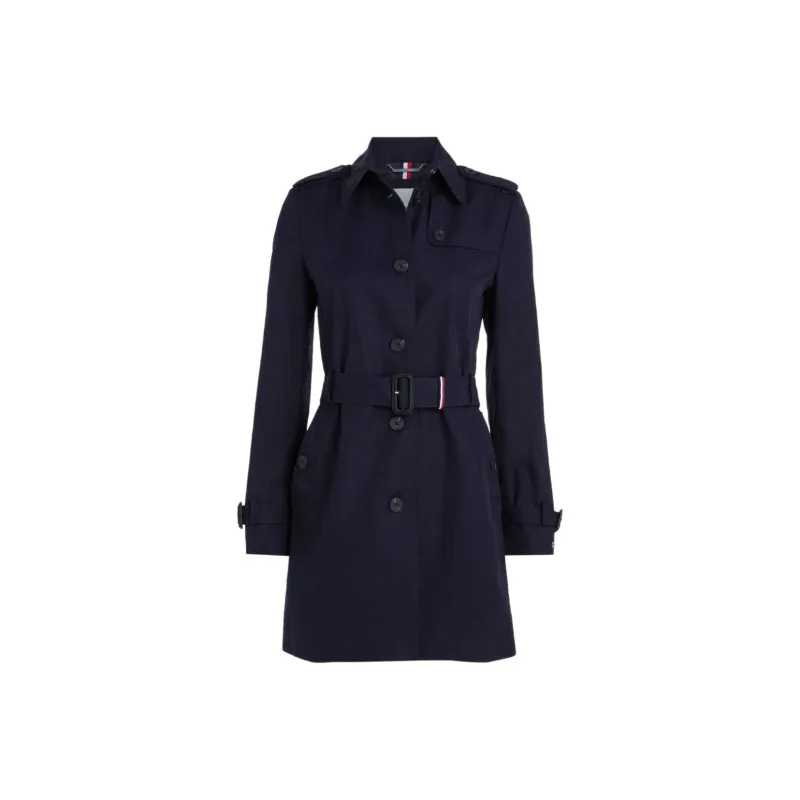 Tommy Hilfiger Coats Women's Navy Blue-0