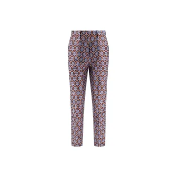 ETRO All Over Patterned Mid Rise Trousers