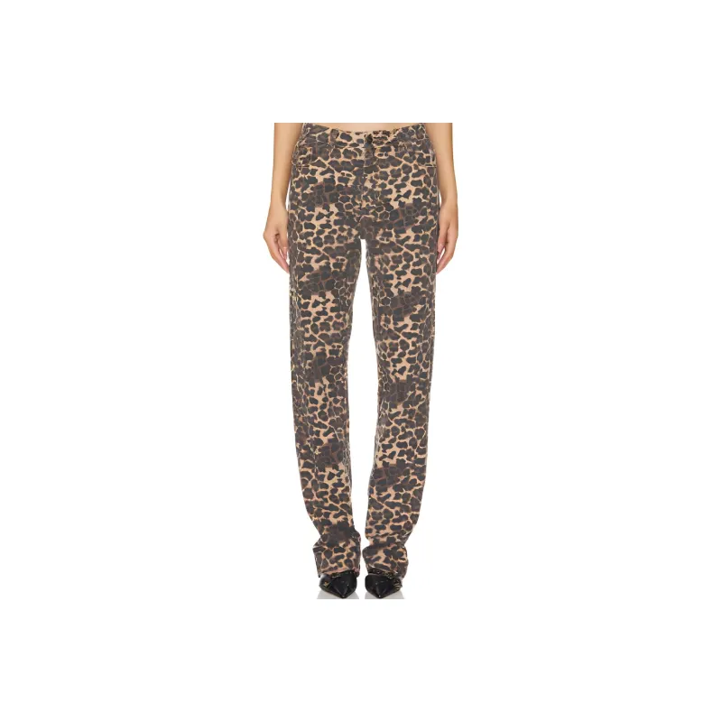 Lioness SS24 Casual Pants Women's Leopard Print-0