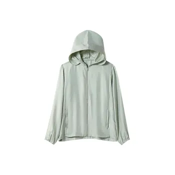 FION Breathable Quick Dry Sun Protection Clothing Women's Light Green