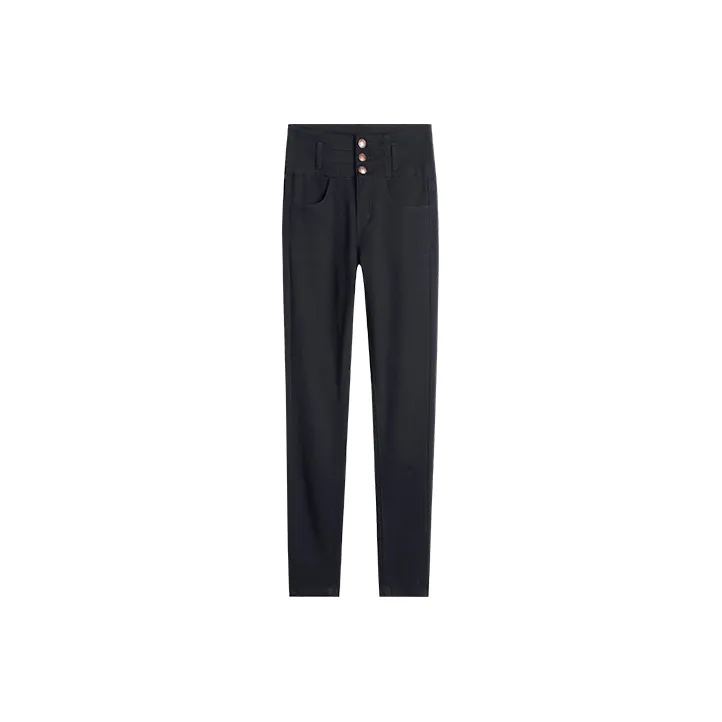 HIPPIEMISS Casual Pants Women's Black-0