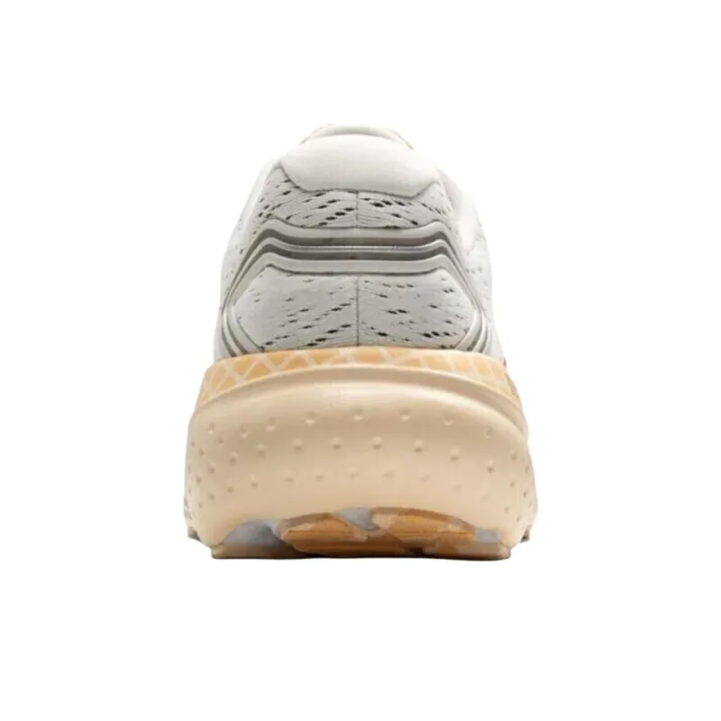 Brooks Glycerin 21 Anti Slip Wear Resistant Low Top Running Shoes Women's Gray Orange-4