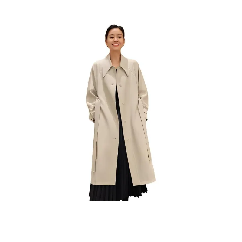Orange Desire Trench Coat Women's-0