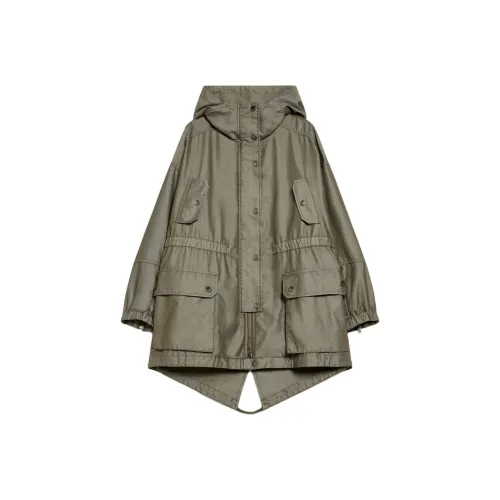 WEEKEND MaxMara Jackets Coats Womens Khaki