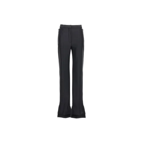 Mugler High Waist Cut Out Detailed Trousers