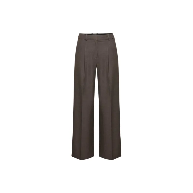 ARITZIA Babaton Population Pant Casual Pants Women's Heather Rich Mocha Brown-0
