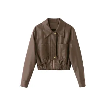Yi Mengyuan Leather Jacket Women's