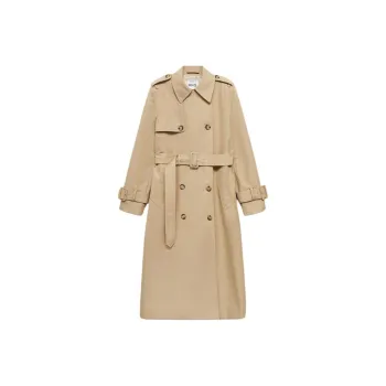 MANGO Trench Coat Women's Khaki