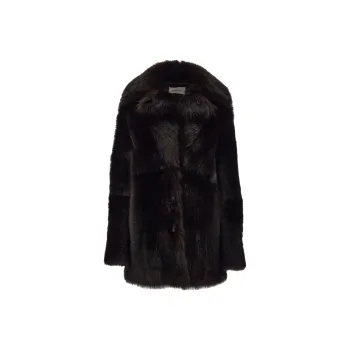 FERRAGAMO Coats Women's Dark Brown