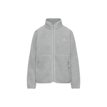 ARITZIA Tna Polartec® Thermal Pro® Mockneck Hip Zip-Up Velvet-feel Coat Women's Heather Athletic Gray