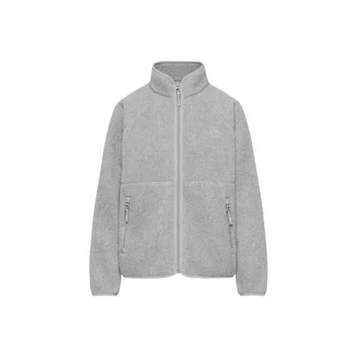ARITZIA Tna Polartec® Thermal Pro® Mockneck Hip Zip-Up Velvet-feel Coat Women's Heather Athletic Gray