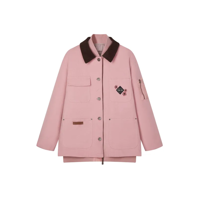Teenie Weenie Puffer Jacket Women's Light Khaki-2