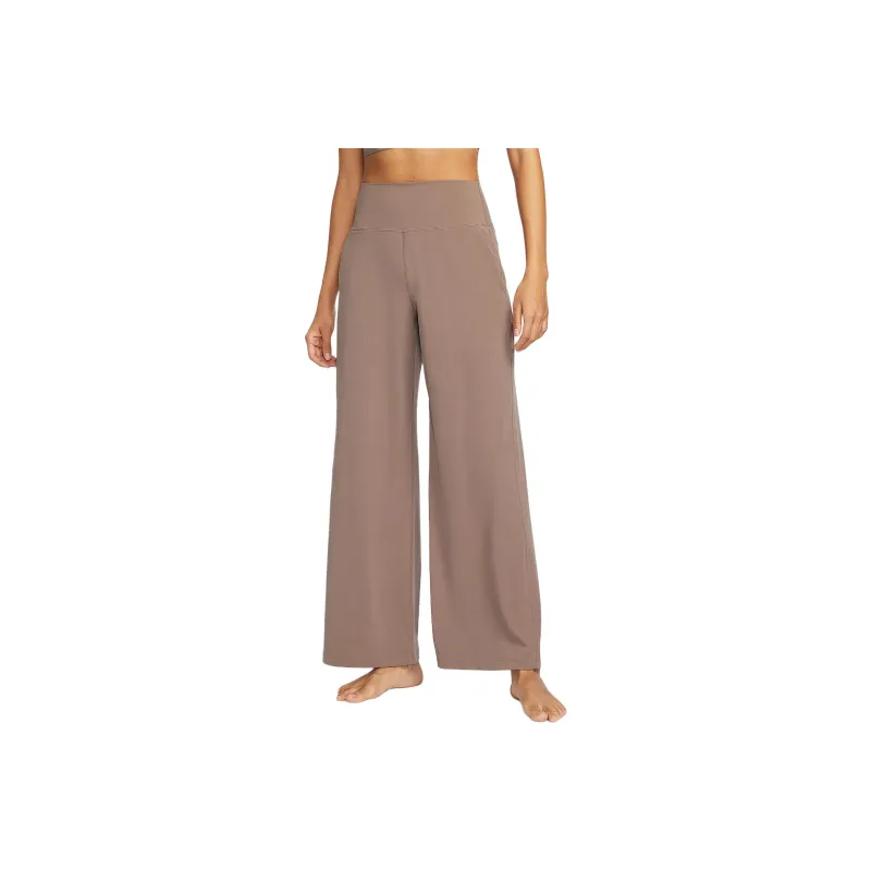 Nike ZenvyDri-Fit Casual Pants Women's Ferret Brown/White-0