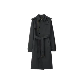 Burberry Denim Contrsuction Trench Coat 'Cinder'