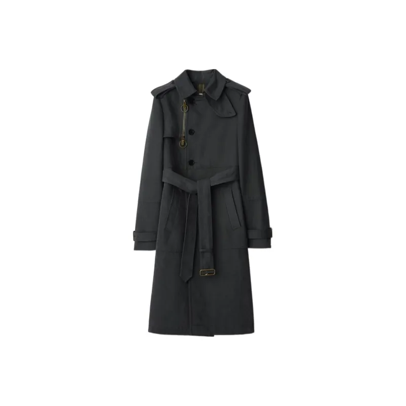 Burberry Cotton Coat Cinder-0