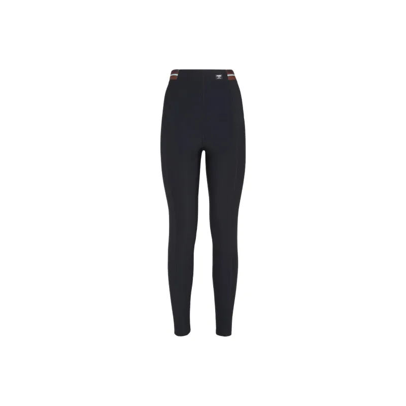 FENDI Roma Logo Patch Double-Face Leggings-0