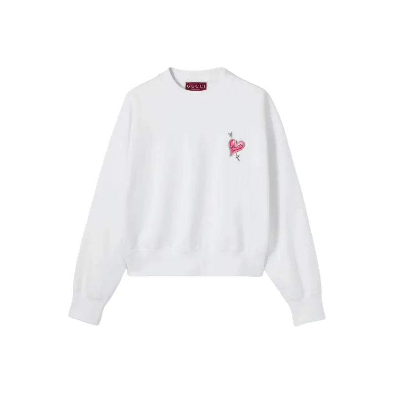 GUCCI FW25 Sweatshirt Women's White-0
