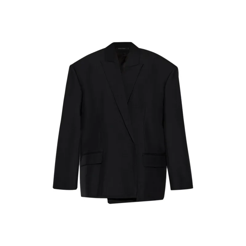 Balenciaga Collared Oversized Jacket-0