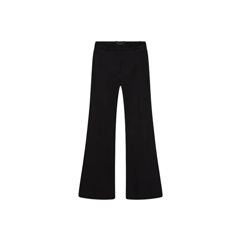 JOSEPH STACEY Tafira Mid rise Flared Trousers-0