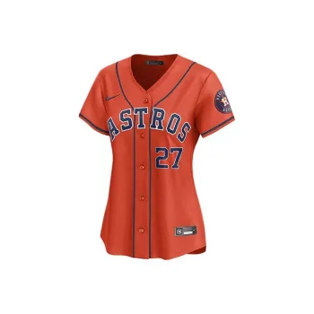 Nike José Altuve Houston Astros Baseball Jacket Women's Orange