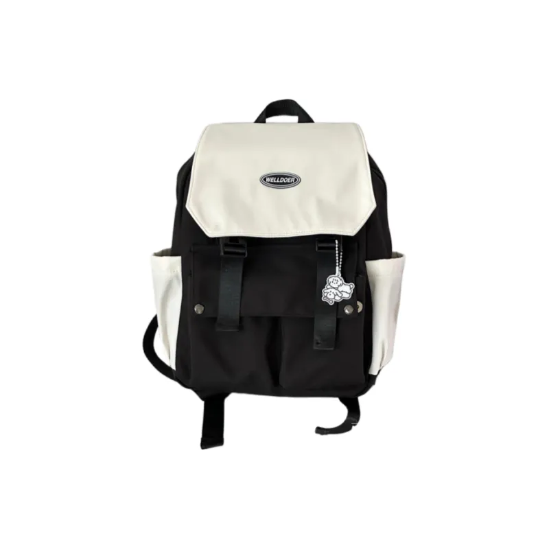Versman Canvas Backpack Large Size Unisex Multicolor-0
