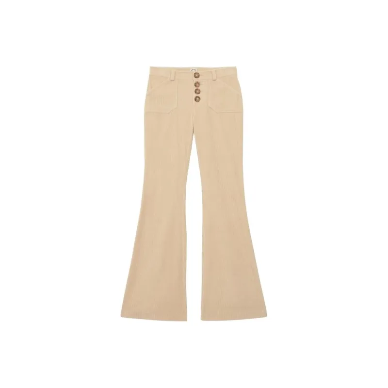 INES DE LA FRESSANGE Casual Pants Women's Khaki-0