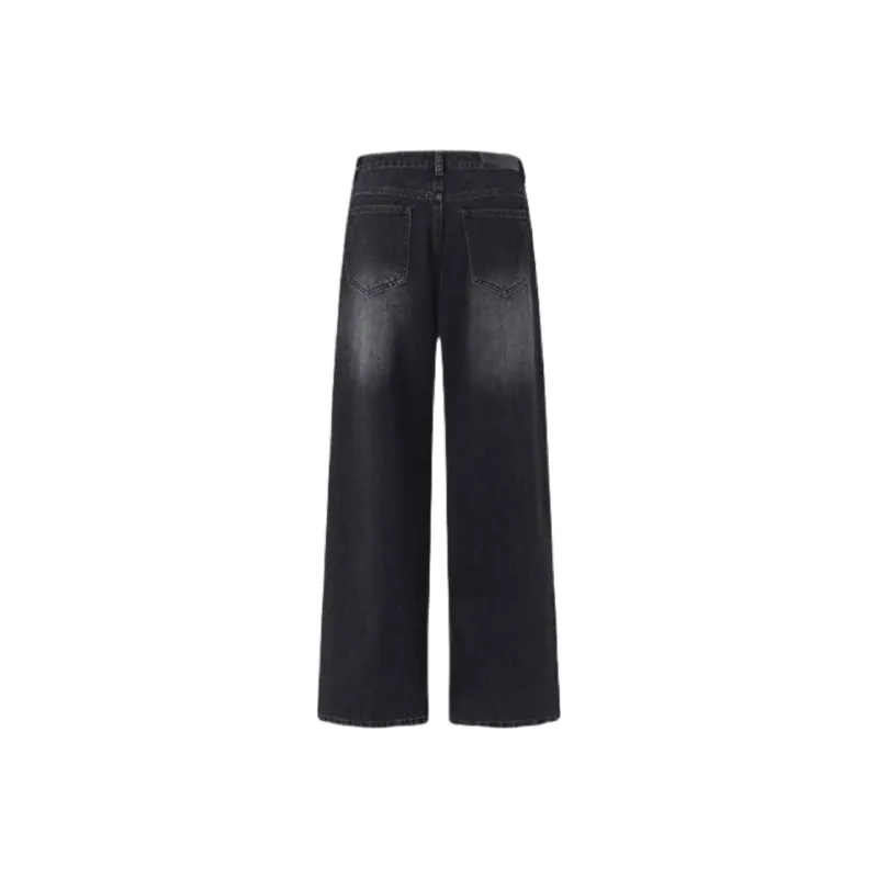 YINLEI Jeans Women's Black-1