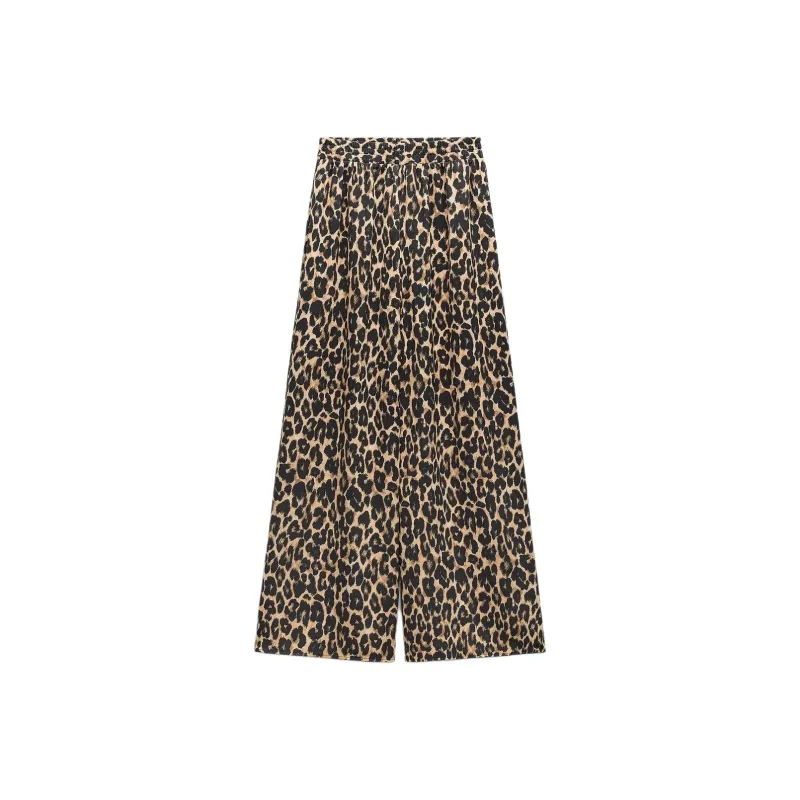 ZARA Casual Pants Women's Brown-0