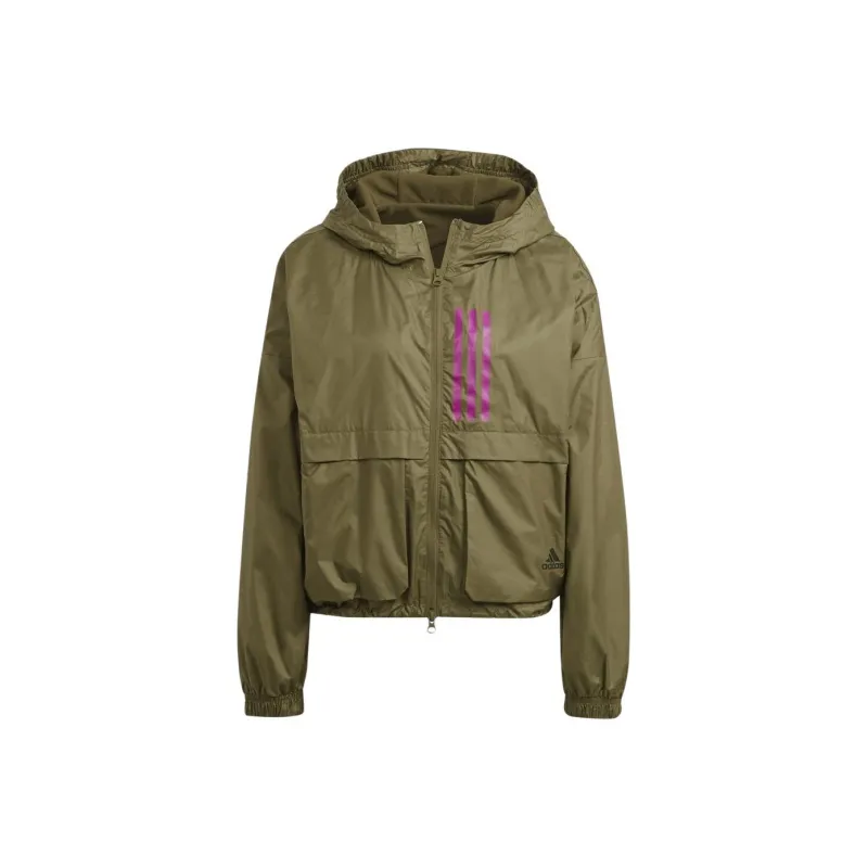 Adidas PBRDY Trench Coat Women's Green-0