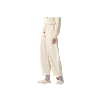 ZIHAN Casual Pants Women's Beige Gold