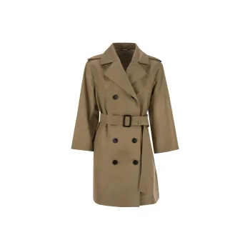 WEEKEND MaxMara Elodia Double Breasted Trench Coat