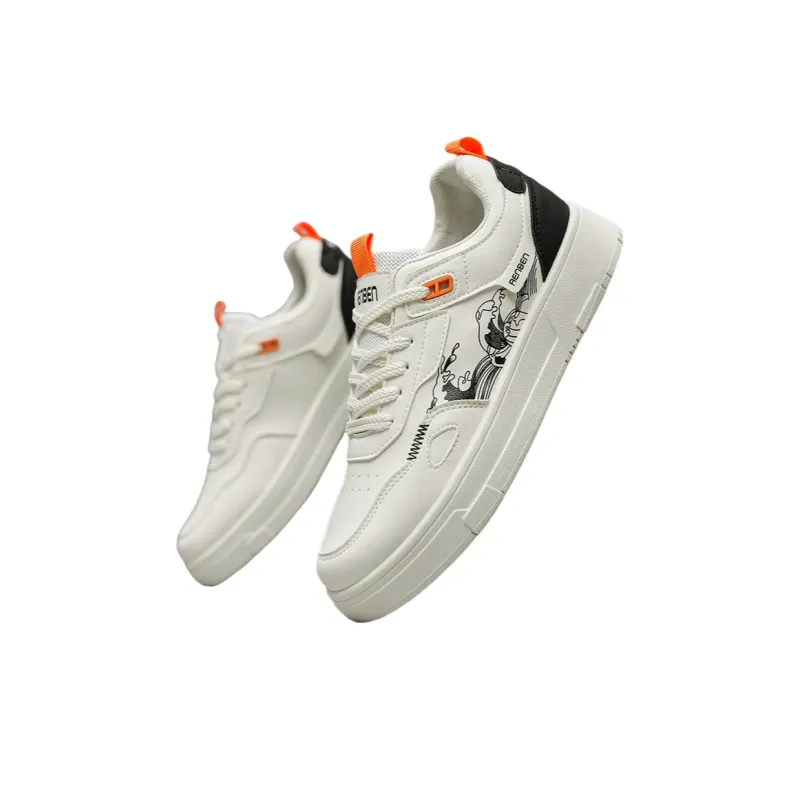 RENBEN Waterproof And Slip Resistant Low Top Skateboard Shoes Men's-10