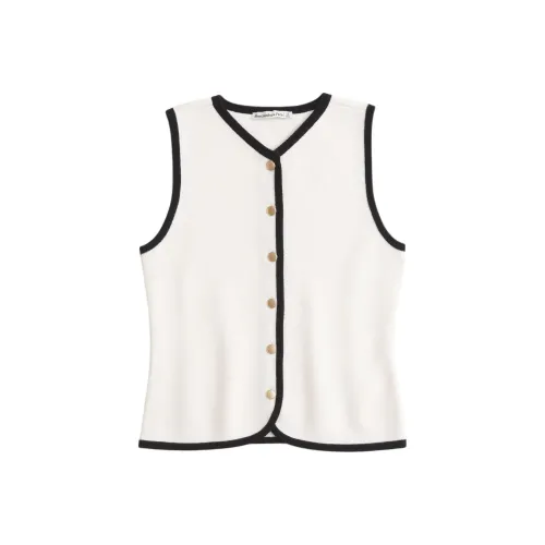 Abercrombie＆Fitch Vest Women's Cream