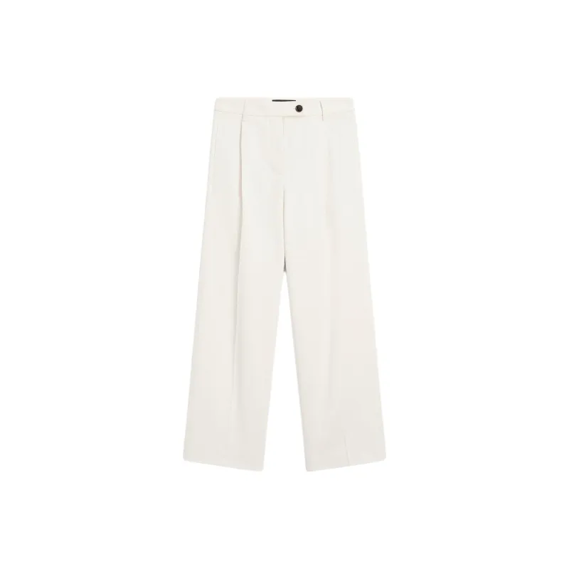Massimo Dutti Casual Pants Women's White-0