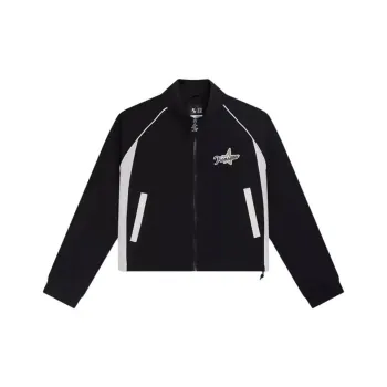 XTEP Trench Coat Women's Jet Black/Cotton White