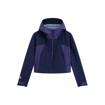 Kappa Waterproof Windbreaker Jacket Women's Black