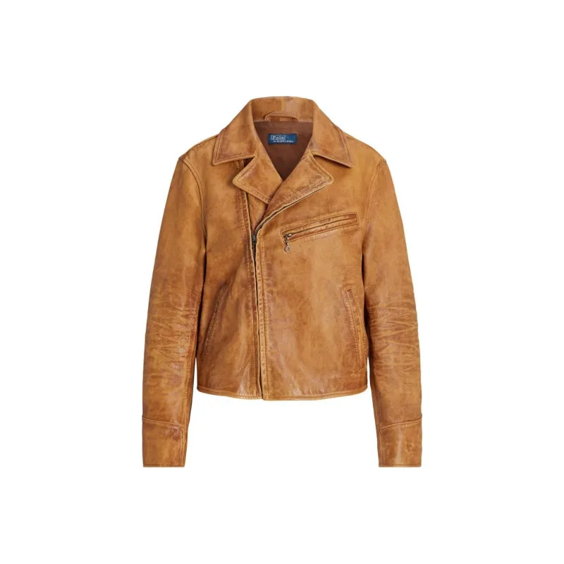 Polo Ralph Lauren Leather Biker Jacket-0