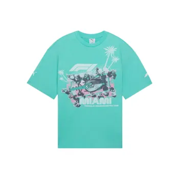 PUMA Playera Gráfica Para Hombre F1® Miami Pitstop