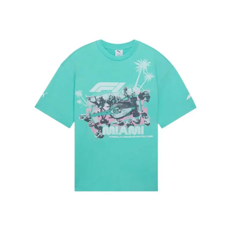 PUMA Playera Gráfica Para Hombre F1® Miami Pitstop-0
