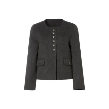 Mambe Coats Women's Dark Gray