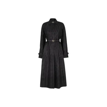 FENDI Ff Jacquard Trench Coat