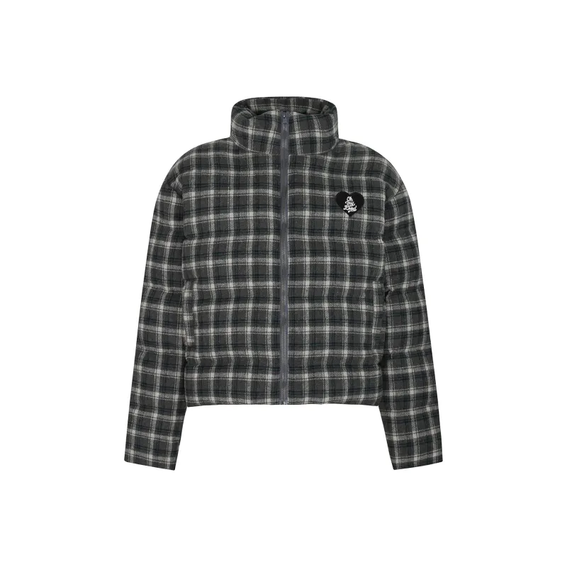 LKOD Puffer Jacket Women's Plaid-0