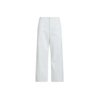 Polo Ralph Lauren Twill Wide Leg Cropped Trousers