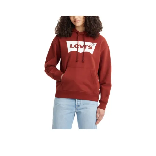 Levis Sweatshirts Women's Red