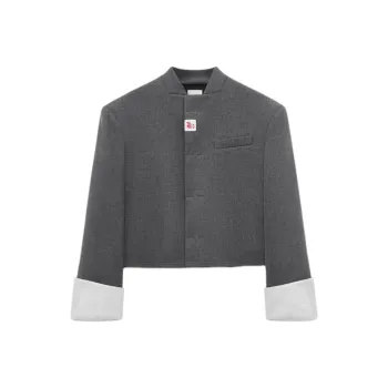 Ao Yes X ZARA AO YES Collaboration Business Suits Women's Gray